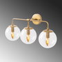 Opviq Horn - 12206 Lámpara de pared dorada